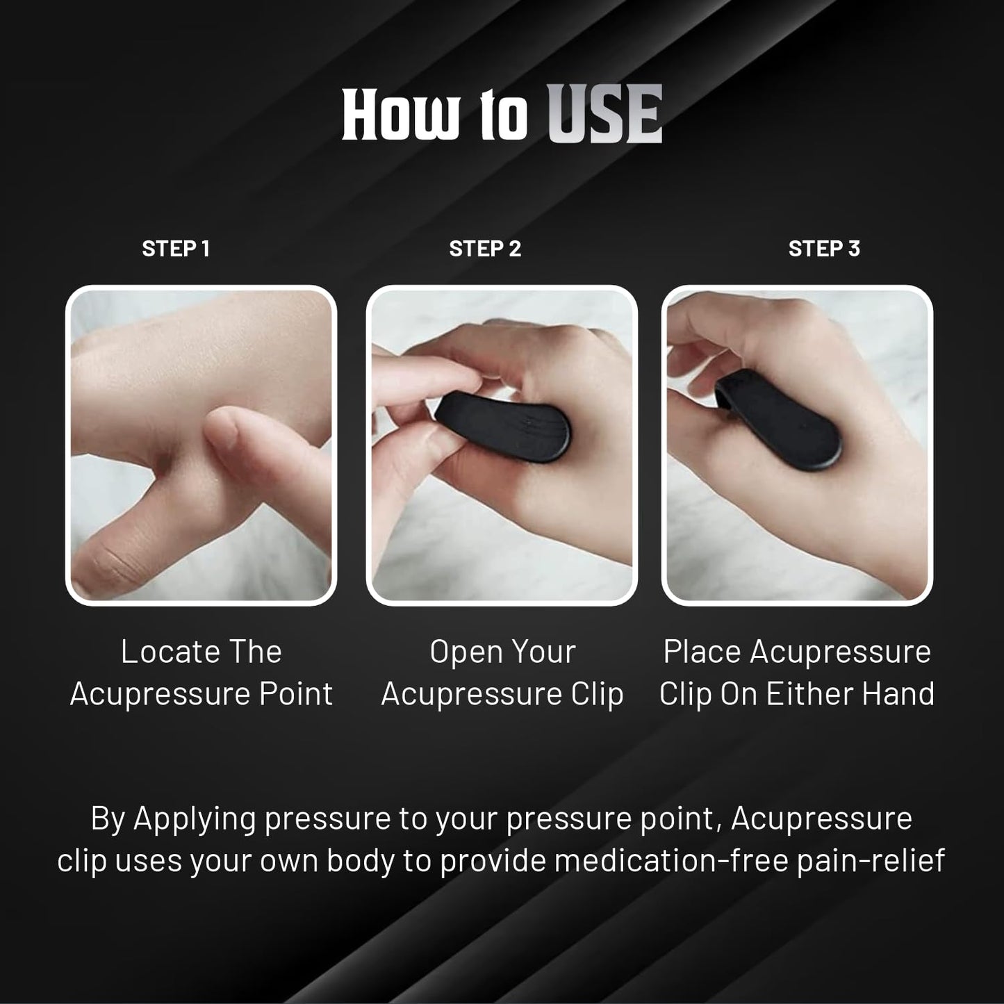 Sugar Control Ring & Acupressure Clip – Natural Blood Sugar Regulation Support | Non-Invasive Wellness Aid