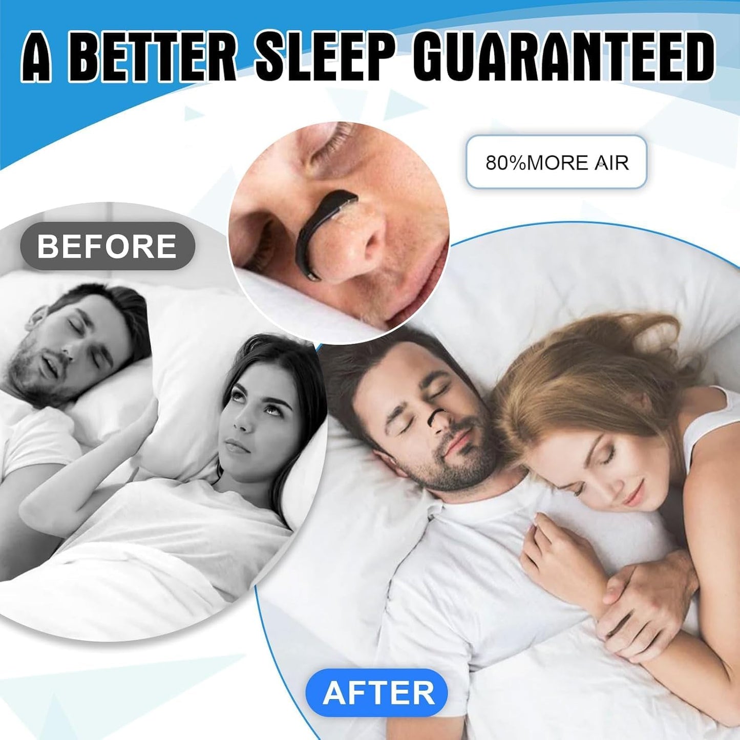 Magnetic Breathing Nasal Strip – Enhance Airflow & Reduce Snoring