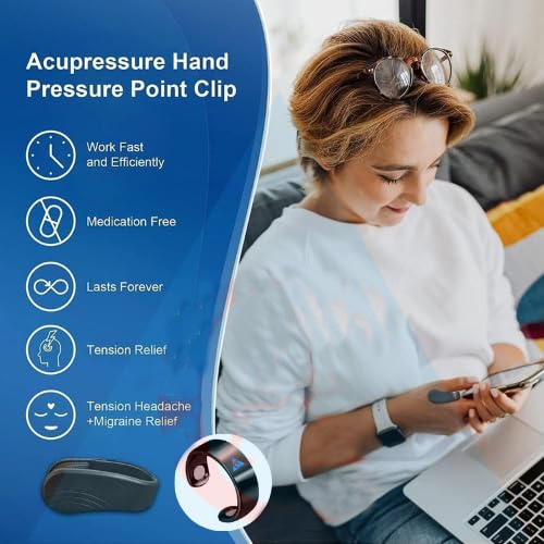 Sugar Control Ring & Acupressure Clip – Natural Blood Sugar Regulation Support | Non-Invasive Wellness Aid
