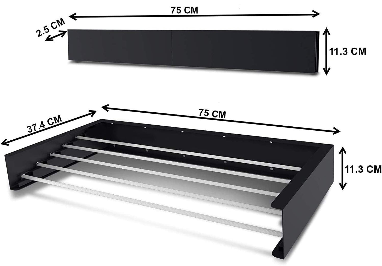 Collapsible Wall Mounted  Drying Rack