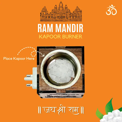 Ayodhya Ram Mandir Electric Aroma Burner & Night lamp