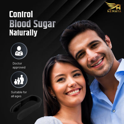 Sugar Control Ring & Acupressure Clip  – Natural Blood Sugar Regulation Support | Non-Invasive Wellness Aid