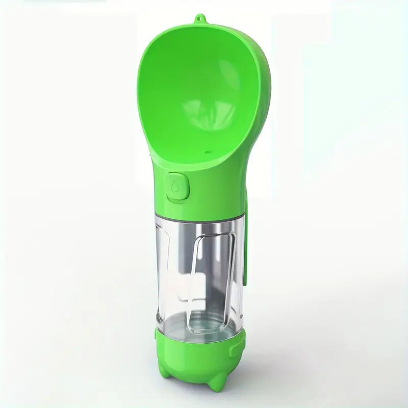 Pet Water Bottle with Water Dispenser and Feeding function