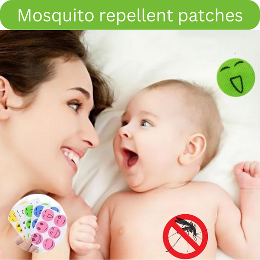 Natural mosquito repellent patch