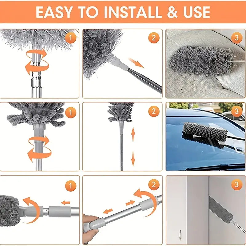 4 IN 1 Fan And Ceiling Cleaning Duster