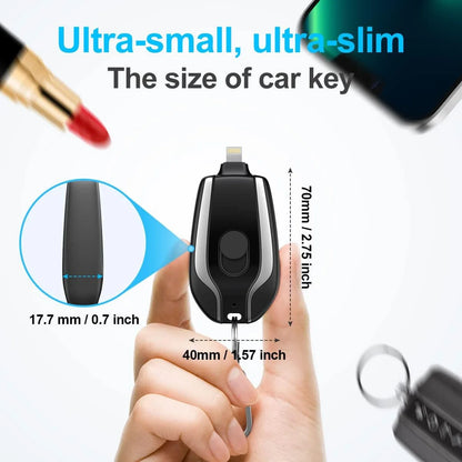 Mini Power Bank Keychain - HomeHq