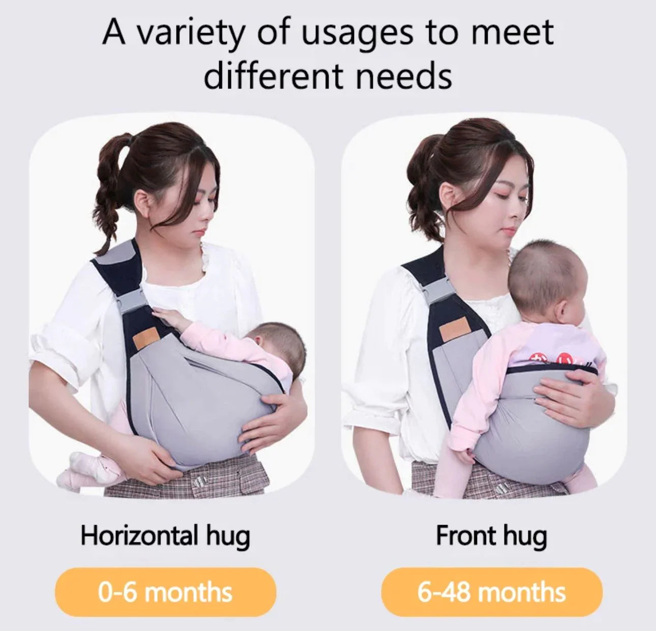 Multipurpose Baby And Toddler Carrier Wrap