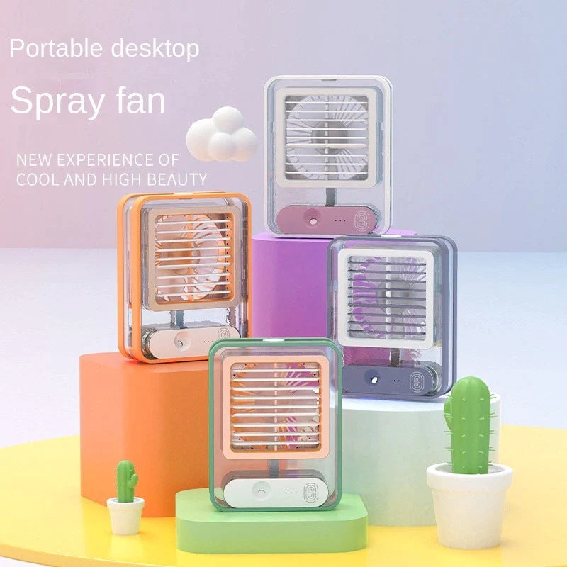 Transparent Spray Light Fan - HomeHq