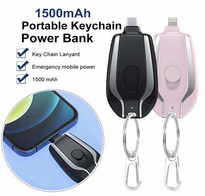 Mini Power Bank Keychain - HomeHq