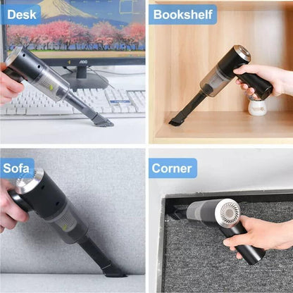 USB Rechargeable Wireless Portable Vacuum Cleaner - HomeHq